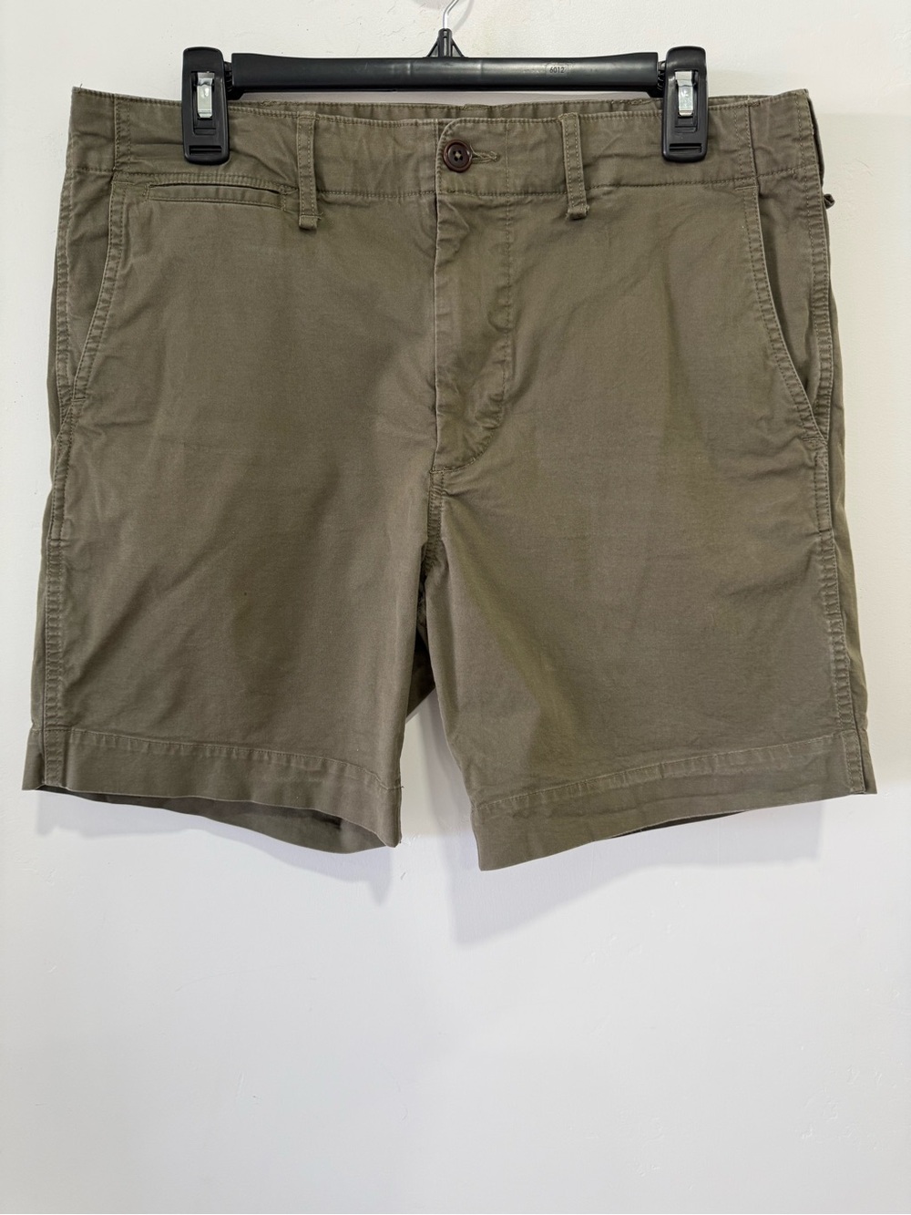Buck Mason Men’s Olive Green CARRY-ON 6.5" SHORT- 32”
